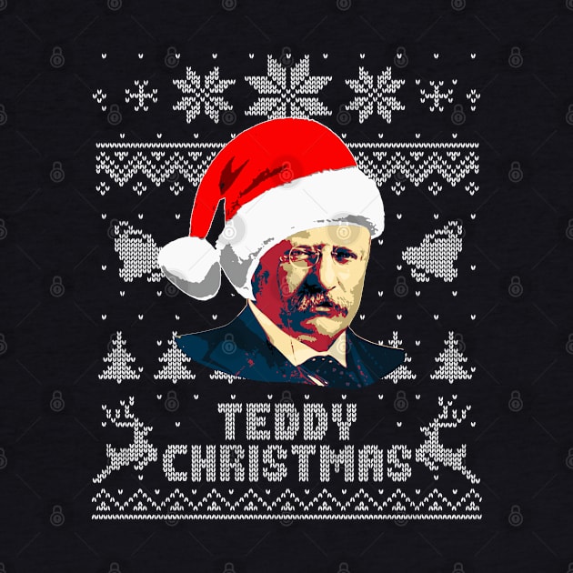 Theodore Roosevelt Teddy Christmas by Nerd_art